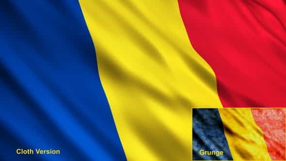 Romania Flags - VideoHive 23685637