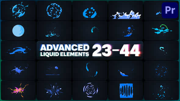 Advanced Liquid Elements - VideoHive 47621852