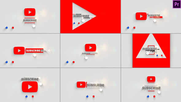 Youtube Subscribe Button - VideoHive 29070884