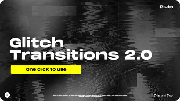 Glitch Transitions 2.0 - VideoHive 45526976