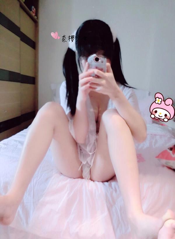 网络红人奈樱少女室内无圣光露出套图(28)