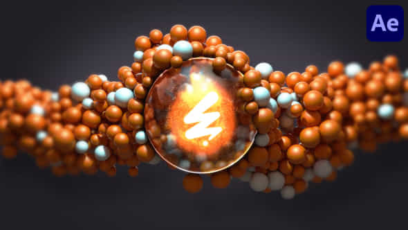 Abstract Sphere Logo For After Effects - VideoHive 54903299