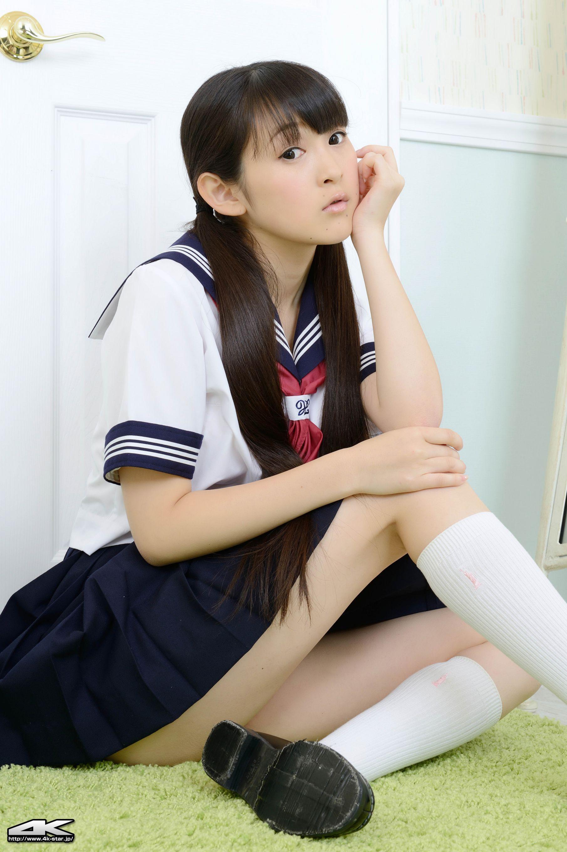 [4K-STAR] NO.00235 桃原里香 School Girl JK制服 写真集(25)