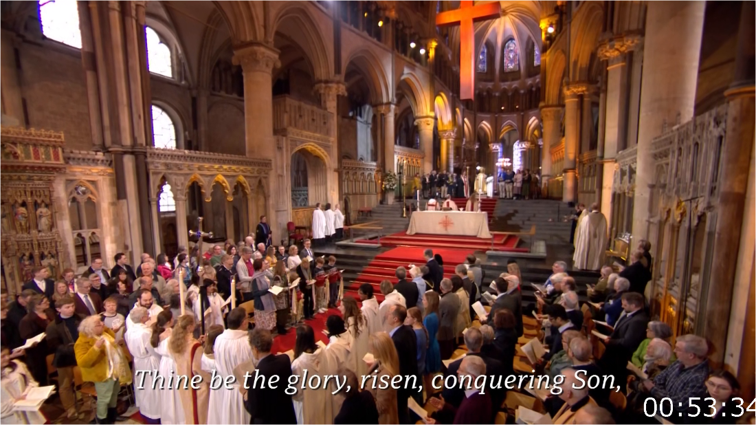 BBC Easter Sunday Service From Canterbury Cathedral (2024) [1080p] HDTV (x265) IenOIQQ4_o