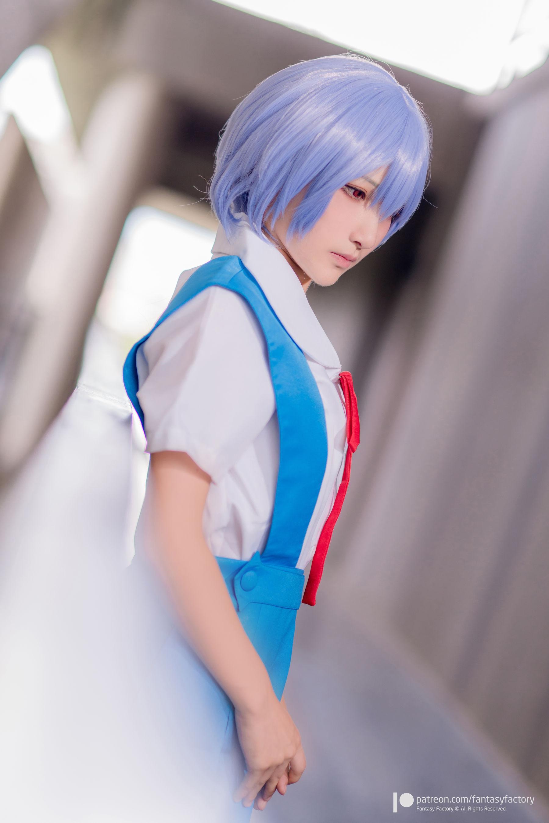 [Cosplay写真] 小丁 《Fantasy Factory》 – JK 情趣 旗袍(71)