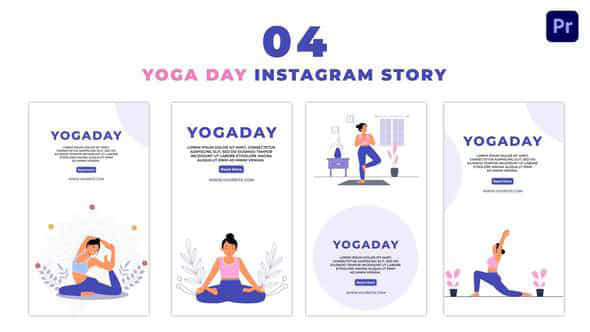 Woman Celebrates Yoga - VideoHive 47470566