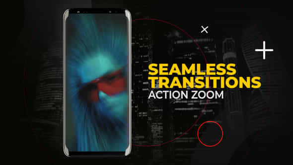 Vertical Action Zoom Transitions After Effects - VideoHive 57952082