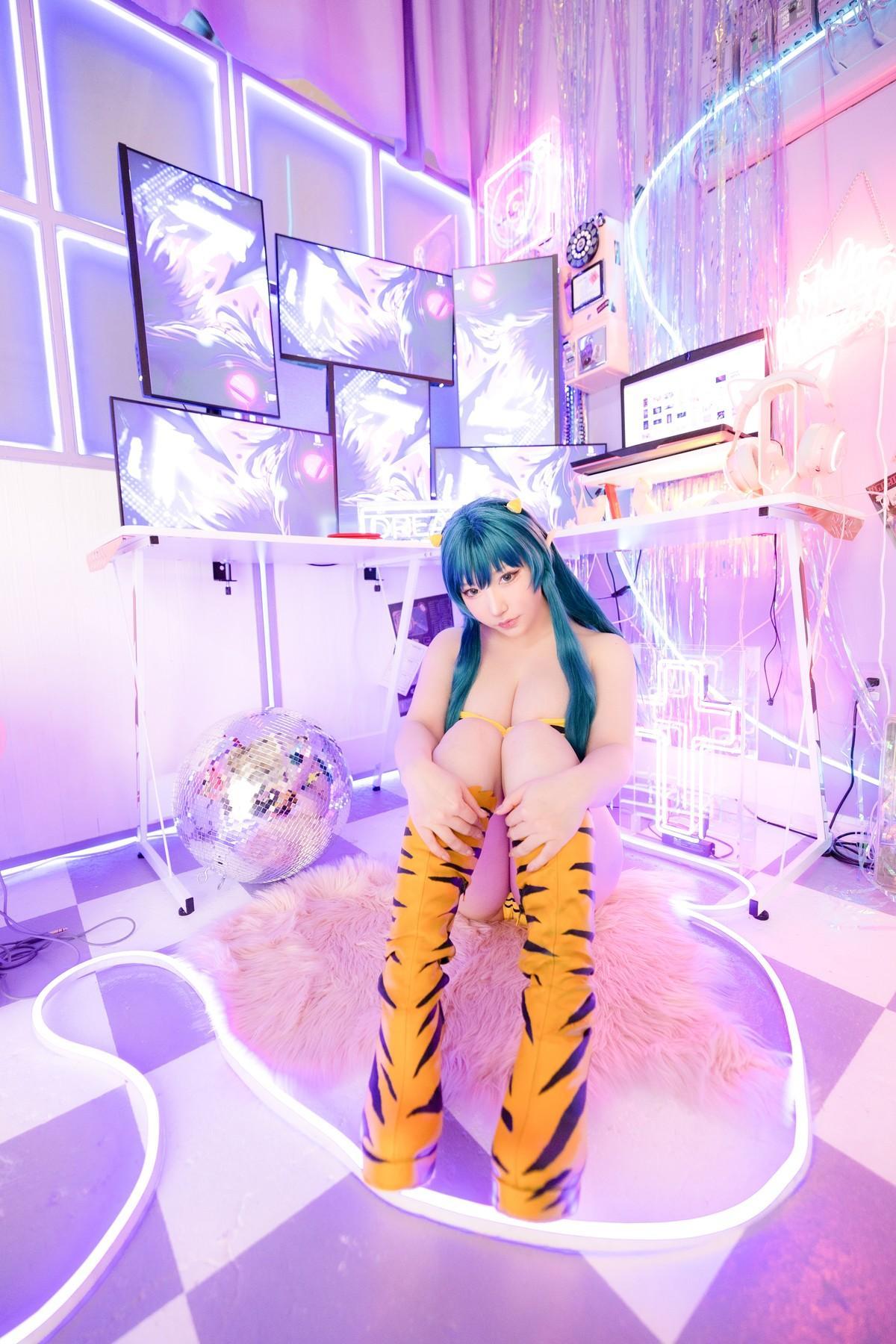 Cosplay SAKUサク Lum ラム うる星やつら Set.02(47)