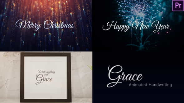 Grace - Animated Handwriting Typeface - VideoHive 25072496