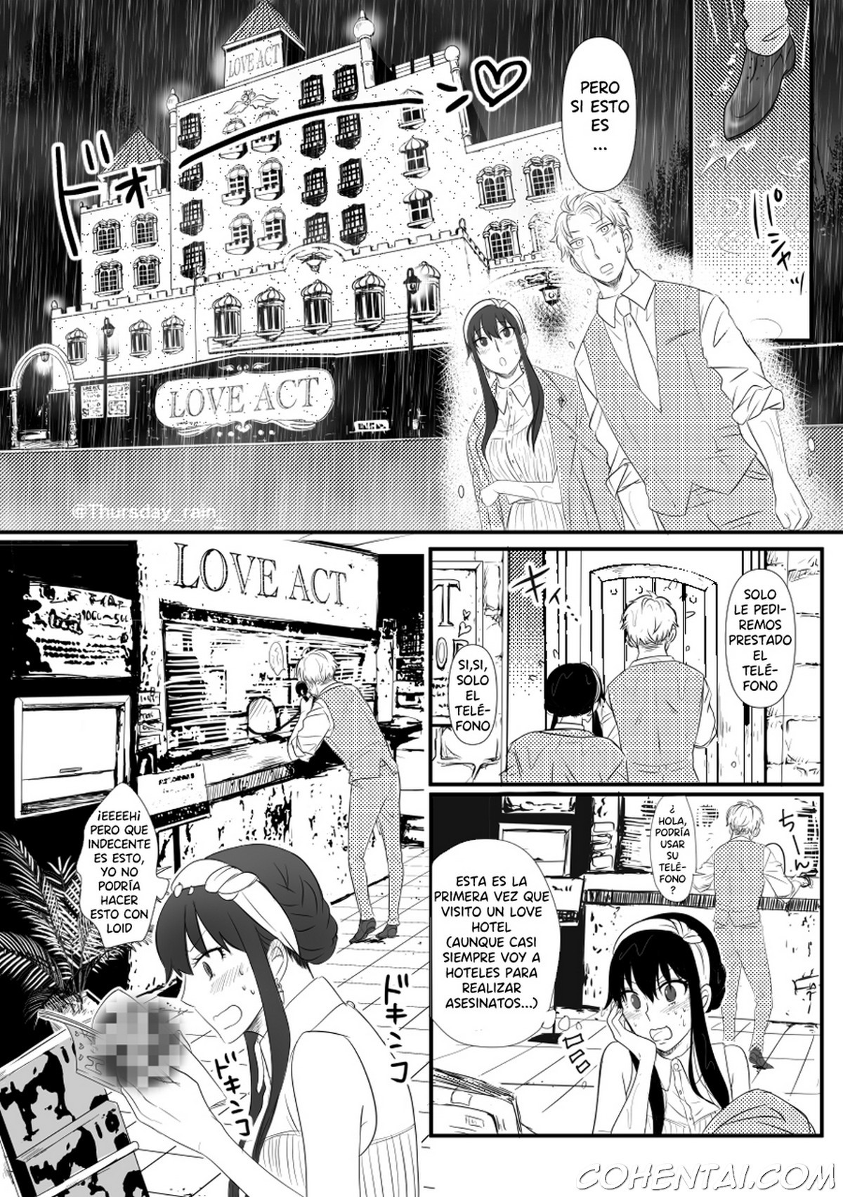 Koto no Okori wa (Spy x Family) xxx comics manga porno doujin hentai español sexo 