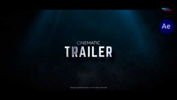Cinematic Trailer Title - VideoHive 39385828
