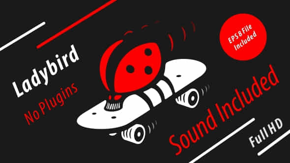 Ladybird Cartoon Intro - VideoHive 11643846