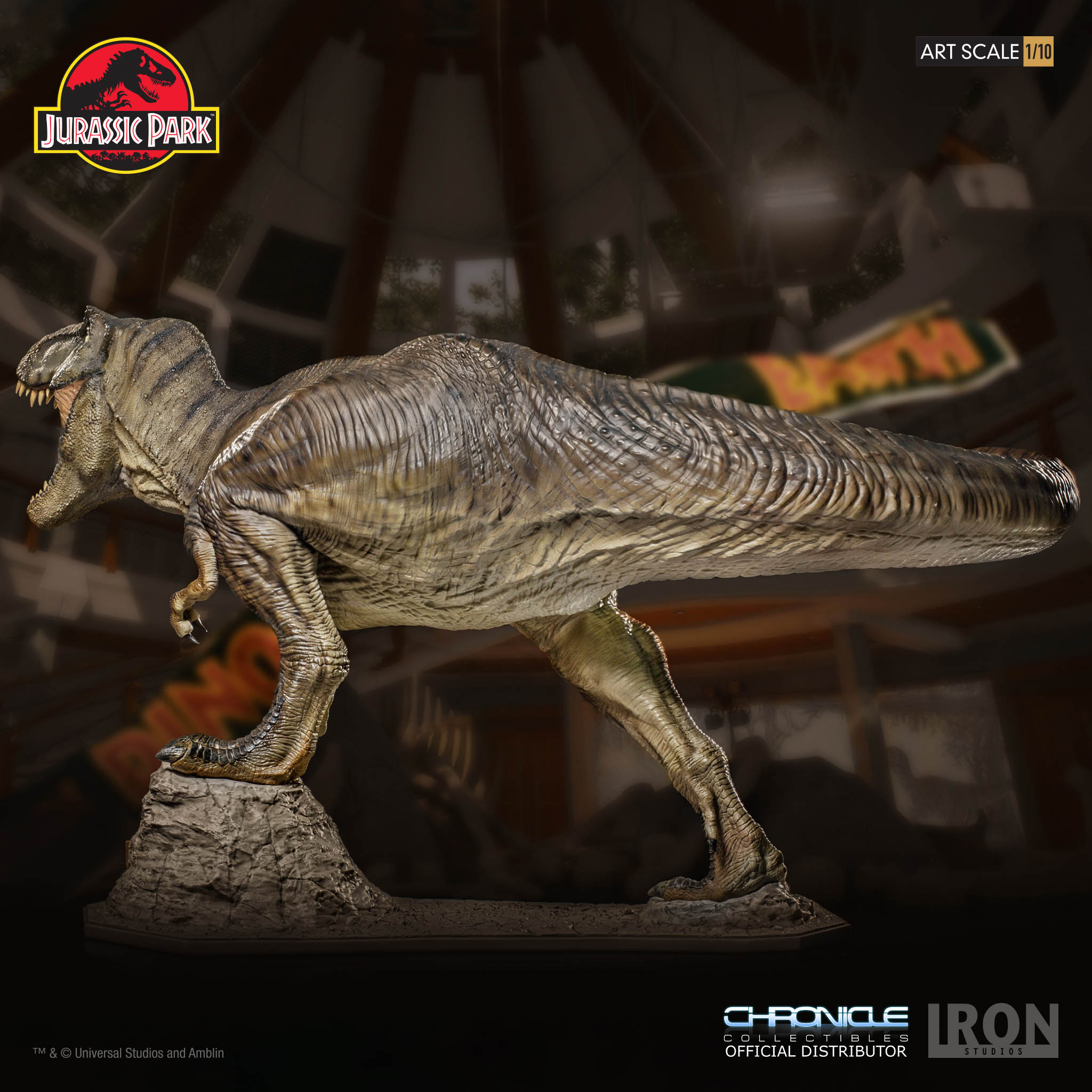 Jurassic Park & Jurassic World - Iron Studio U7KKM2Jd_o