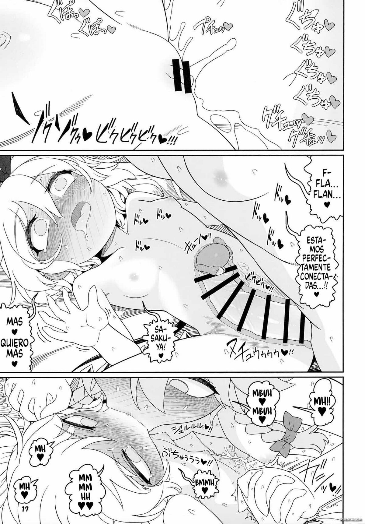 Futarikiri no Orusuban (Touhou Project) xxx comics manga porno doujin hentai español sexo 