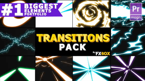 Handy Electric Transitions | Premiere - VideoHive 21464119