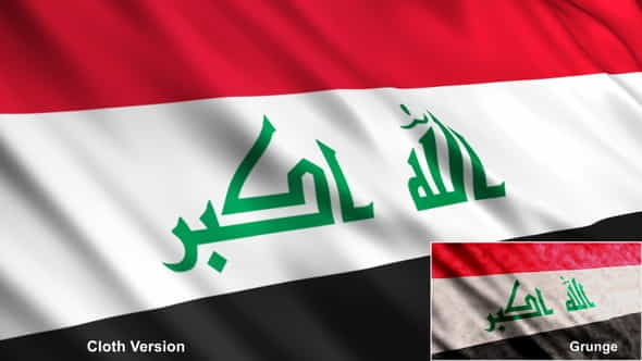 Iraq Flags - VideoHive 24543908