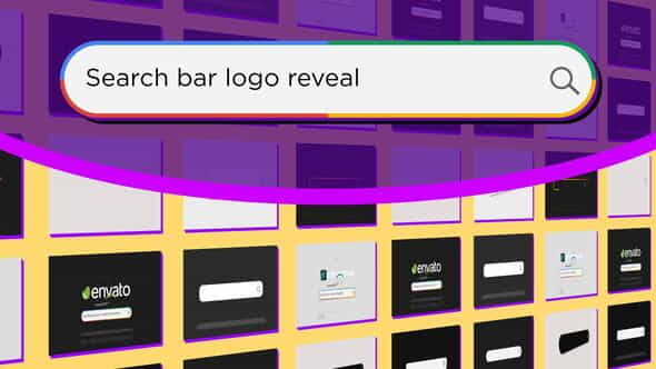 Search Bar Logo - VideoHive 30885389
