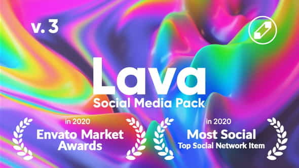 Lava | Social Media Pack - VideoHive 24118486