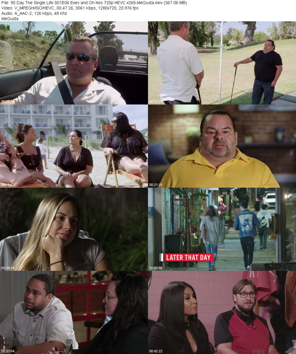 90 Day The Single Life S01E06 Exes and Oh Nos 720p HEVC x265 MeGusta