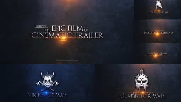 Epic Cinematic Trailer - VideoHive 34023556