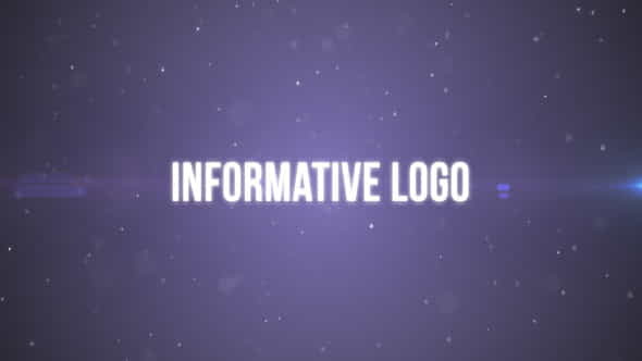 Informative Logo - VideoHive 2020584