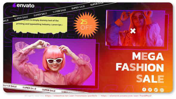 Mega Fashion Sale - VideoHive 56317552