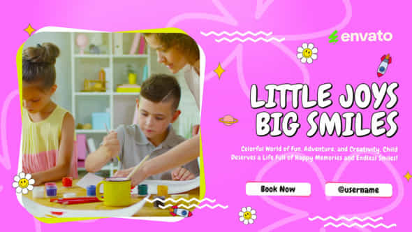 Kids Promo Slideshow - VideoHive 56419290