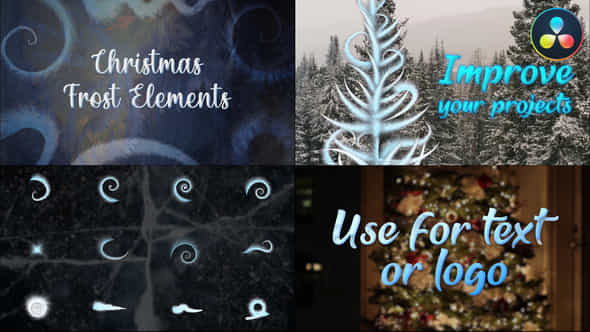 Winter Frost Elements - VideoHive 41998493