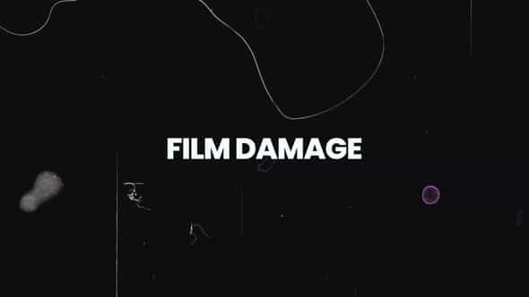 Film Damage Overlays - VideoHive 47594358