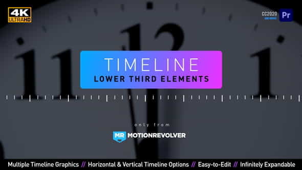Timeline Lower Third Elements | - VideoHive 30873664