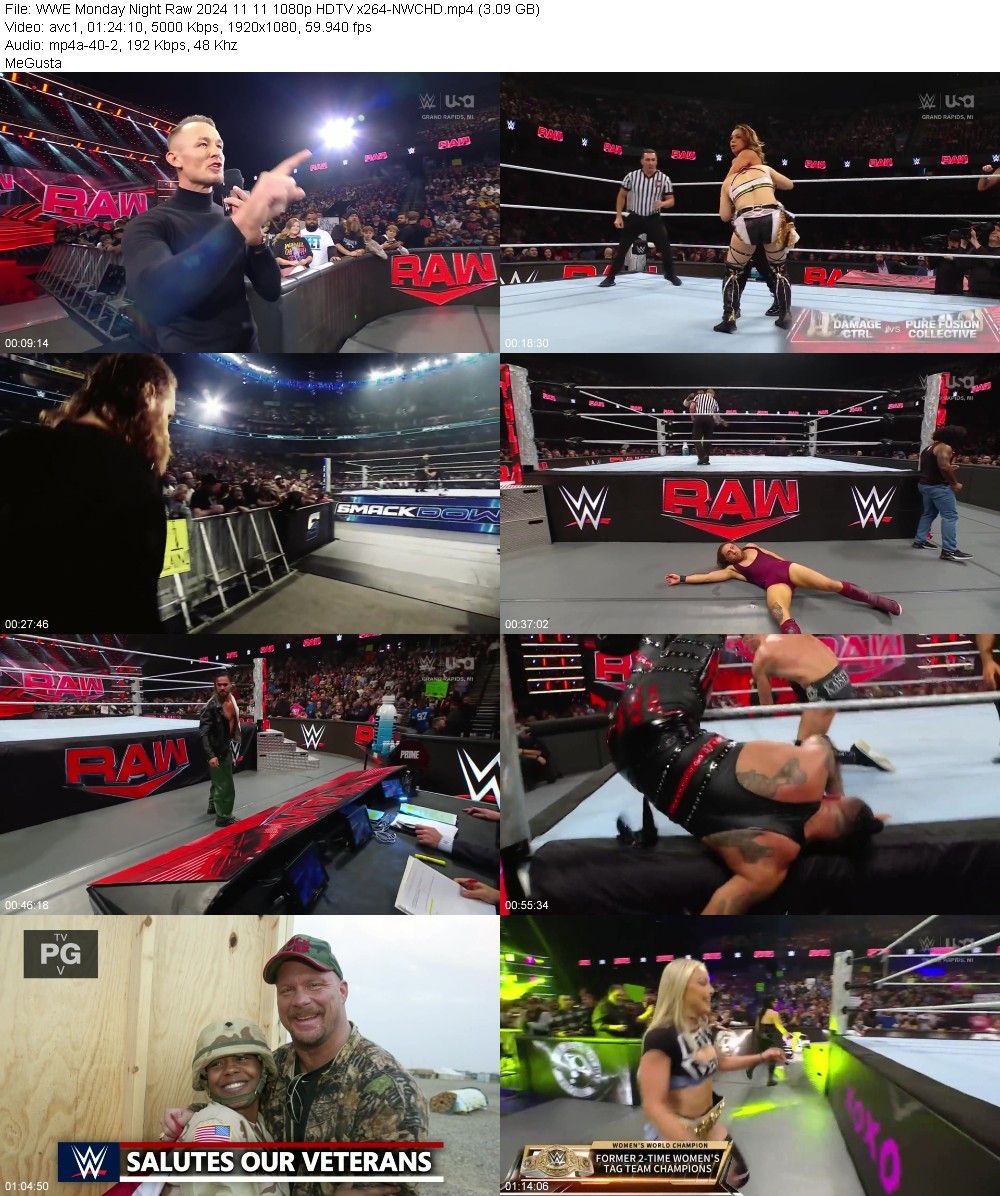 WWE Monday Night Raw 2024 11 11 1080p HDTV x264-NWCHD