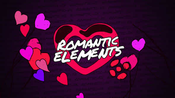 Romantic Elements After Effects - VideoHive 45954593