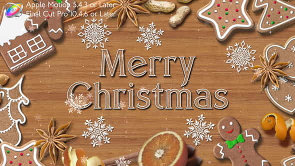 Christmas Cookies Promo - Apple - VideoHive 25132683
