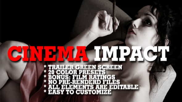Cinema impact - Color presets - VideoHive 138352