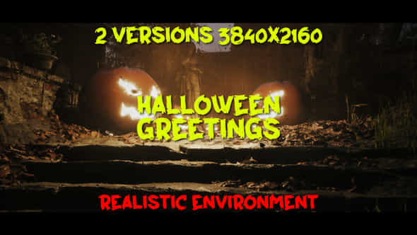 Halloween Greetings - VideoHive 54945499