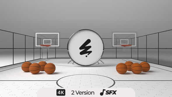 Basketball Logo - VideoHive 55376063