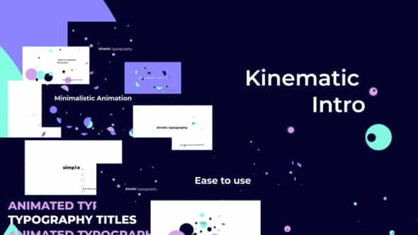 Kinematic Intro - VideoHive 35852156