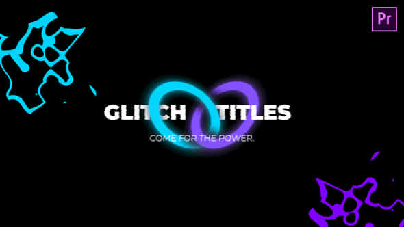 Glitch Titles - VideoHive 47206207