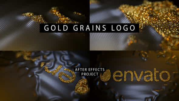 Gold Grains - VideoHive 35343991