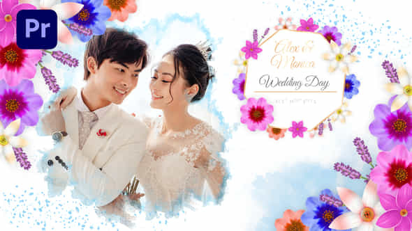 Spring Ink Wedding - VideoHive 43791643