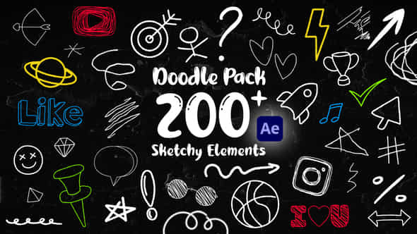 Doodle Pack - VideoHive 54687058