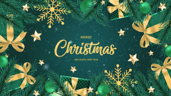Merry Christmas And Happy New Year Mogrt - VideoHive 49484320