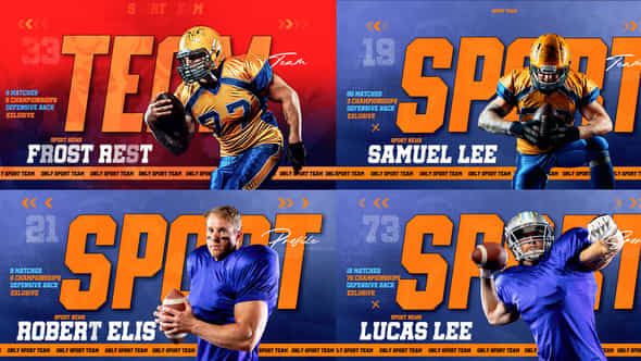 Sport TeamPlayer Introducing - VideoHive 32745063