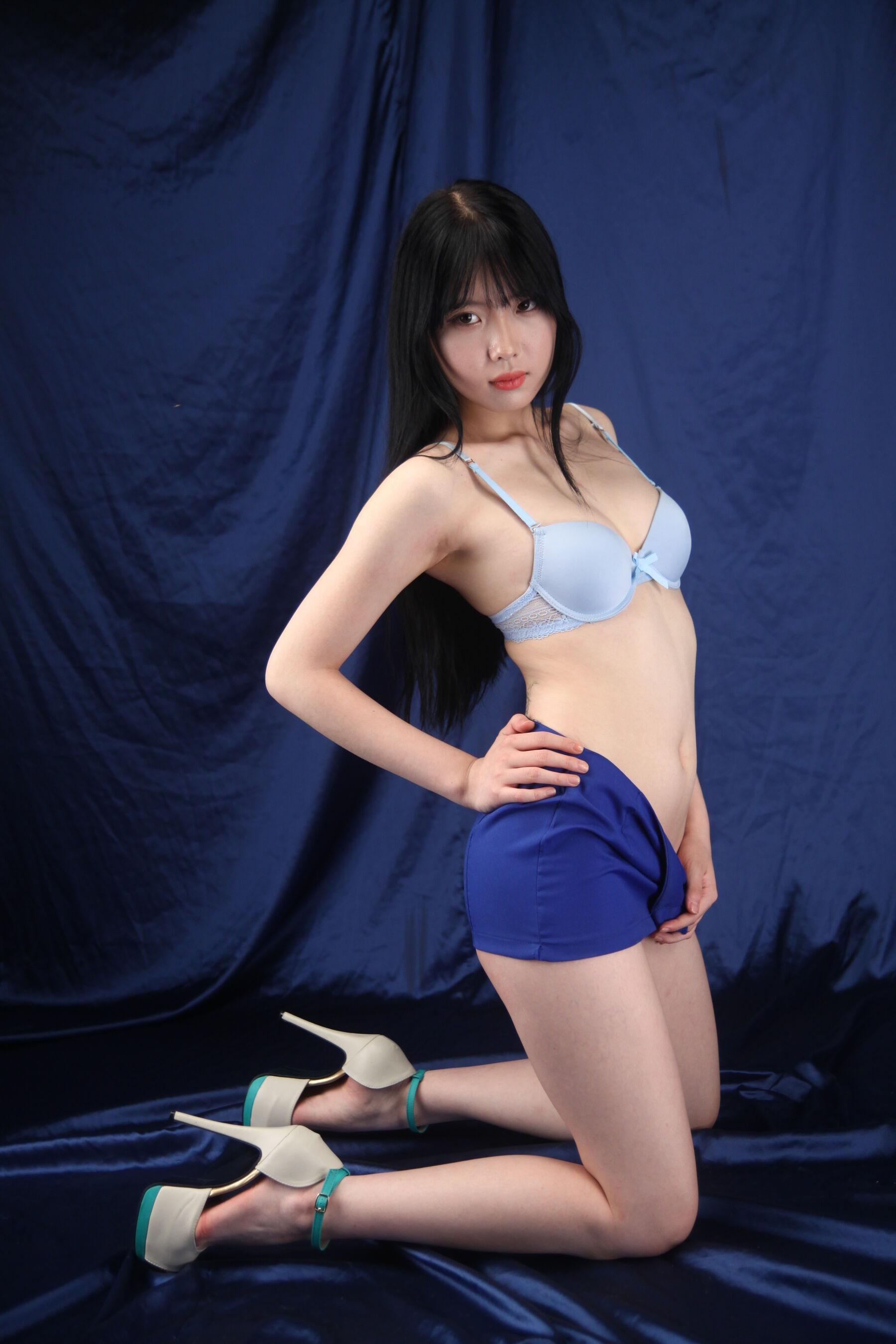 韩模人体 韩模汉娜（한나）人体私拍套图(102)