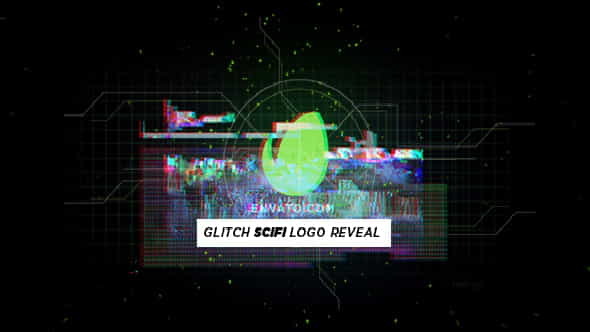 Glitch Scifi Logo Reveal - VideoHive 20825036