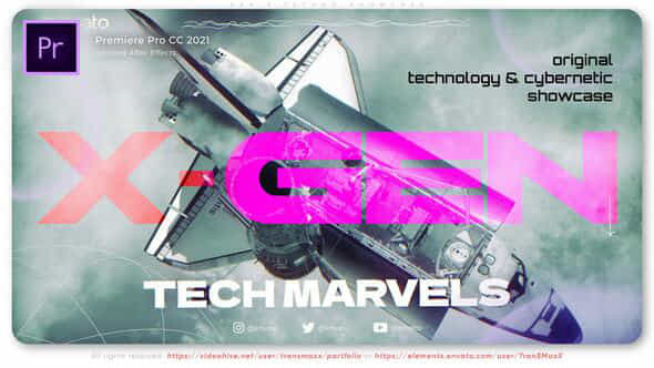 Gen X Techno - VideoHive 48534321