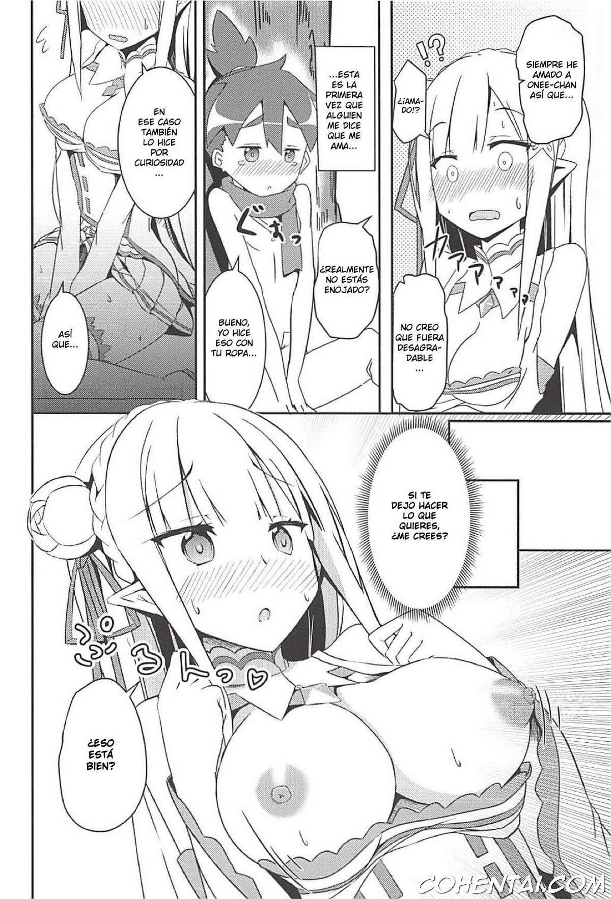 Majo no nokoriga (Re:Zero kara Hajimeru Isekai Seikatsu) xxx comics manga porno doujin hentai español sexo 