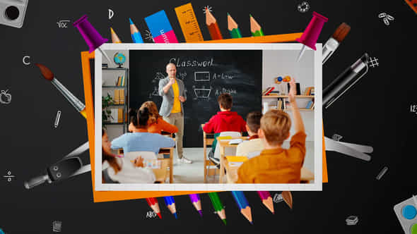 Back To School Mogrt - VideoHive 54368460