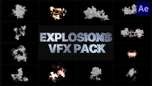 VFX Explosions for After Effects - VideoHive 36064559