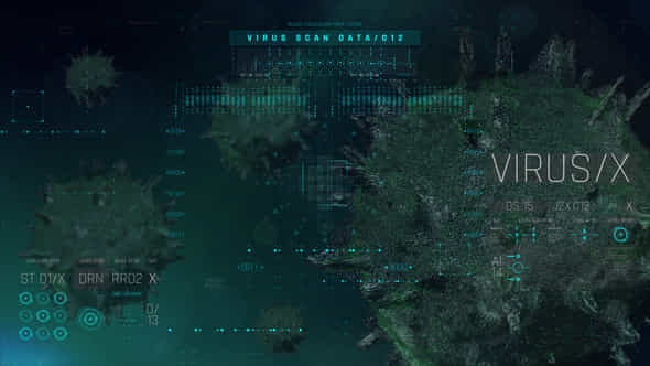 Hud Medical Virus1 - VideoHive 53665044